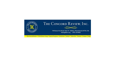 The Concord Review 历史论文发表-捷竞国际教育